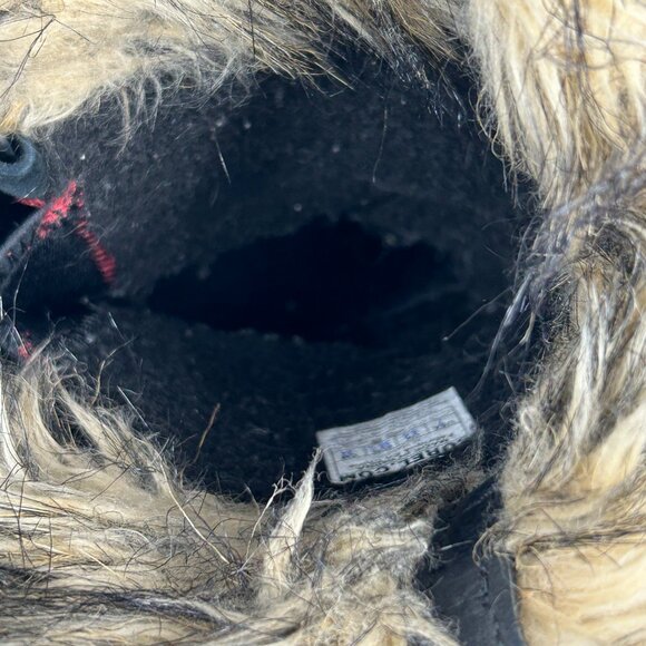 Sorel Boots Womens Size 7 Joan Of Arctic Waterproof Insulated Black Lace Up - Picture 15 of 16